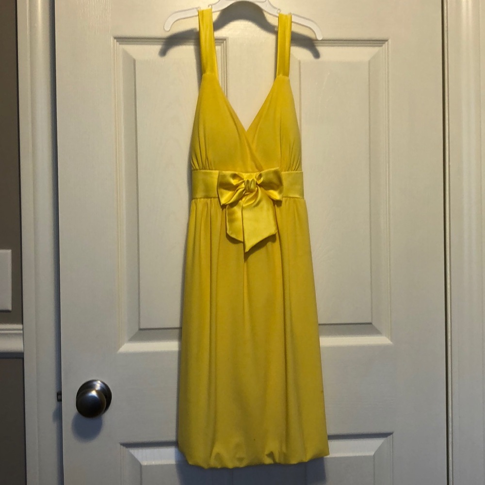 Yellow dress